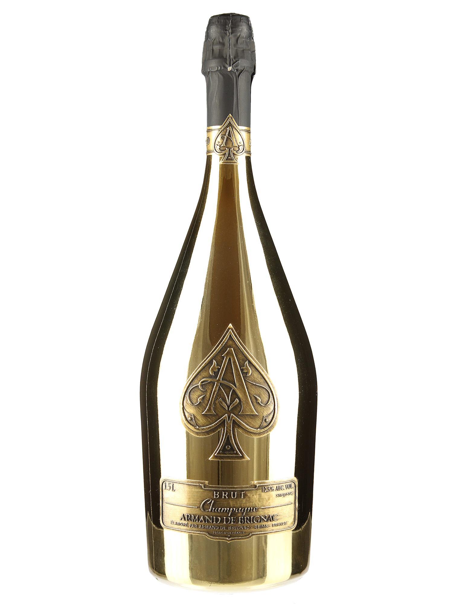 Champagne Brut Ace of Spades Gold Armand de Brignac ARVI SA The Swiss vault of fine and rare