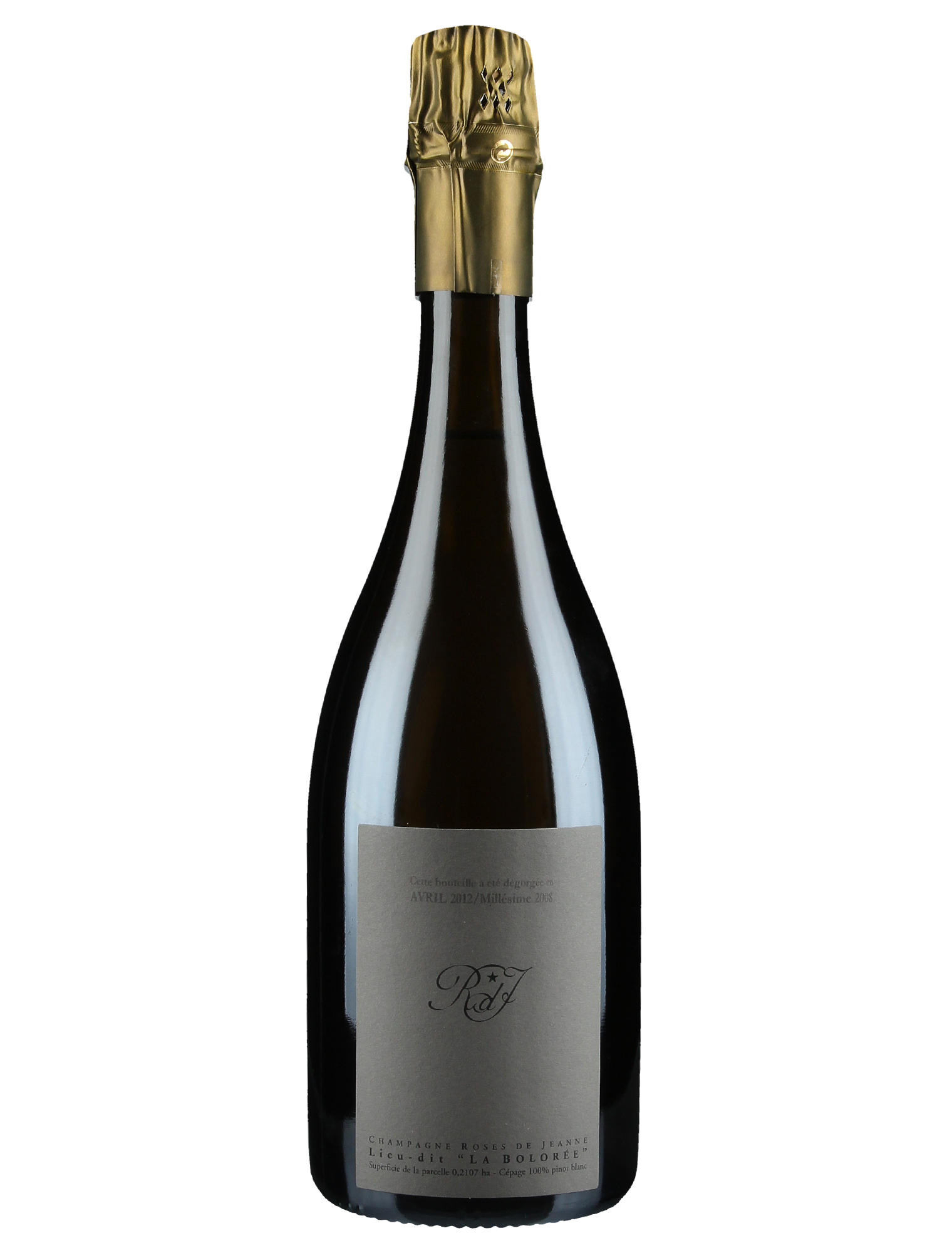 Champagne Brut La Bolorée Blanc de Blancs Cédric Bouchard ARVI SA The Swiss vault of fine and