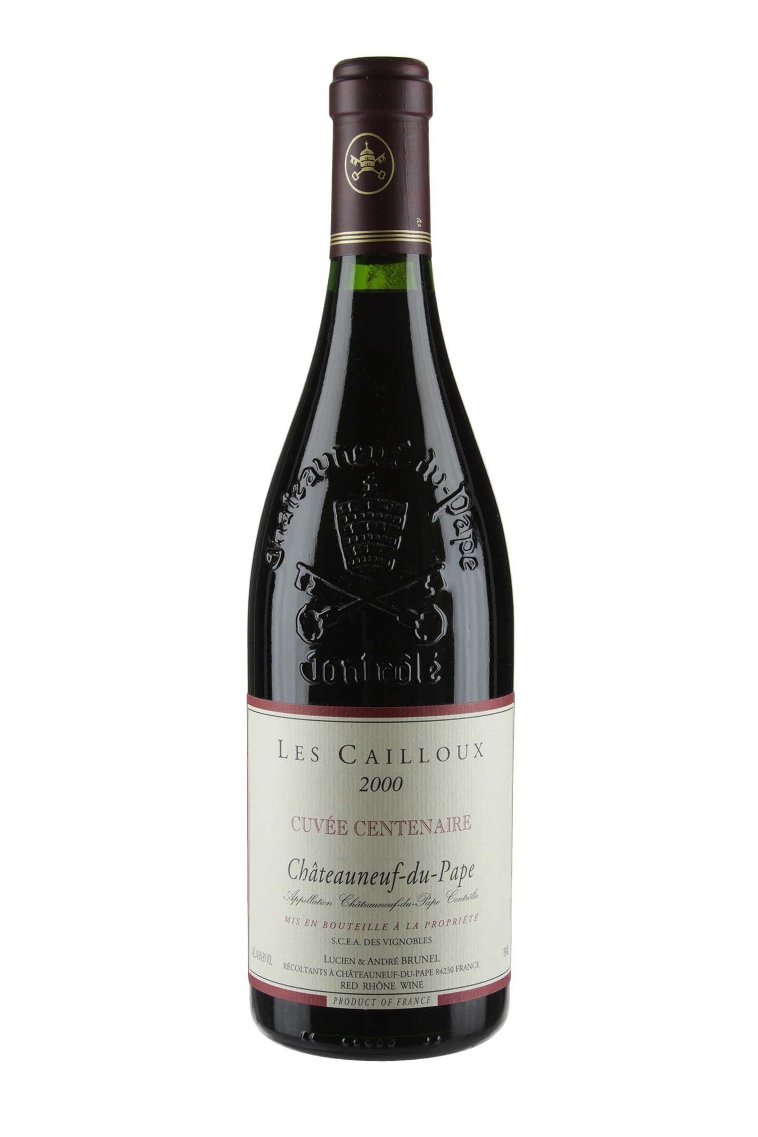 Châteauneuf du Pape Cuvée Centenaire ARVI SA The Swiss vault of fine